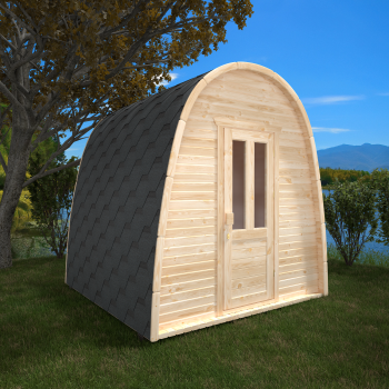 Fasssauna / Gartensauna / Banja / Viking 2,4 m
